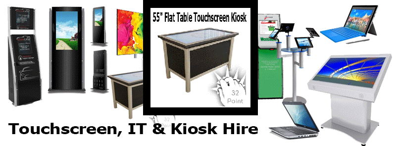 55-table-touchscreen-monitor-hire