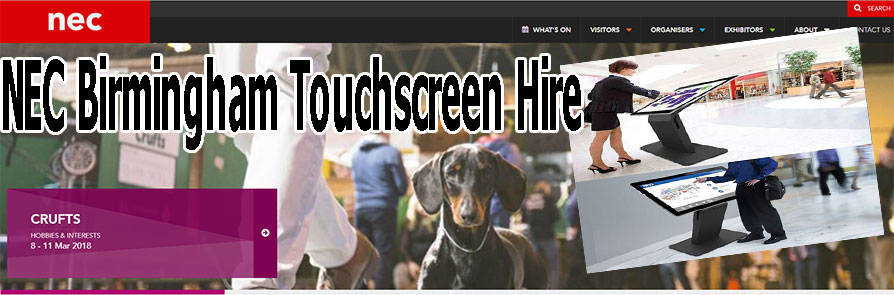 nec-birmingham-touchscreen-hire-trade-show